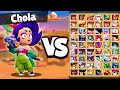 LOLA 1vs1 EVERY BRAWLER !!! Chola 1v1 Brawl Stars