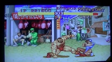 VIDEO GAME CLASSICS 2014: SE2 CAPCOM CLASSICS COLLECTION VOL1. B. COMMANDO 1942 + SF2 PLAYTHOUGH  #5