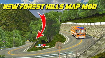 NEW FOREST HILLS MAP MOD BUSSID V3.7.1