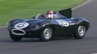 Chris Ward | Le Mans winning Jaguar D-Type | Goodwood Revival 2025