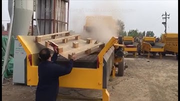 Máy băm gỗ cây, pallet gỗ, xay ván lạng ván bóc, cắt rơm rạ, băm củi domino, đầu mẩu, củi vụn...