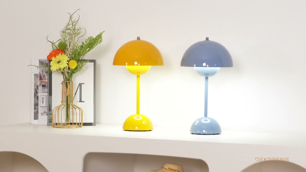 Flowerpot Charge Table Light