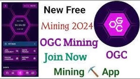 OGC Real Mining App/BOT Telegram Withdraw |  Withdrawal Address Link OGC Mining App | #GlobalChannal