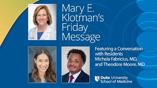 Welcoming New Residents: A Conversation with Interns Michela Fabricius, MD,  and Theodore Moore, MD