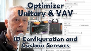 IO Configuration and Custom Sensors | Honeywell Optimizer Unitary & VAV