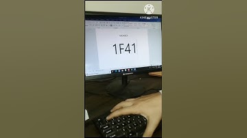 Ms word me Monkey Symbol kaise banaye shortcut key