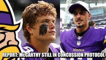 REPORT: JJ McCarthy Still in Concussion Protocol Not Expected to Play Sunday, Brosmer Time vs SEA