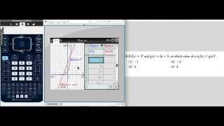 Using TI Nspire Graphs and Tables to Compare Functions