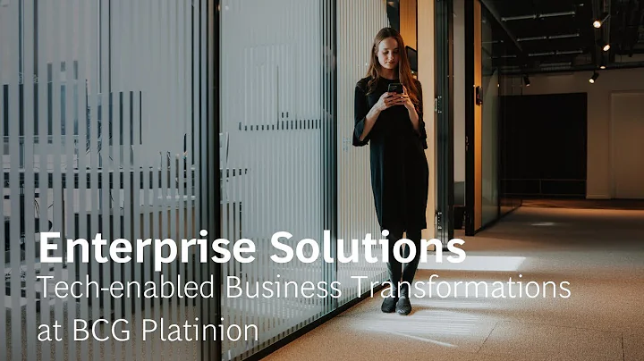 🌍 Shaping the Future of Business: Enterprise Solutions at BCG Platinion