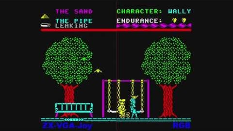 ZX Spectrum Composite vs ZX-VGA-Joy vs RGB