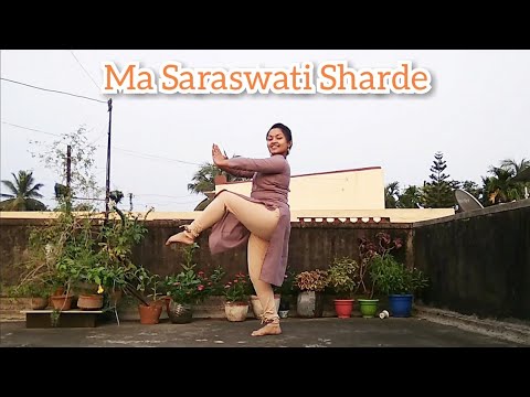 Ma Saraswati ShardeSaraswati VandanaDance Choreography  dance  easychoreography  saraswativandana