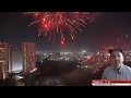 New Year&#39;s Eve Fireworks in Cebu from The Marco Polo Plaza Hotel