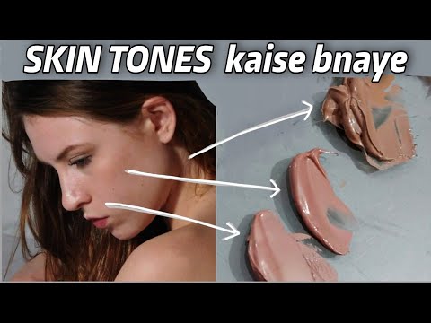 How to mix Skintones easily