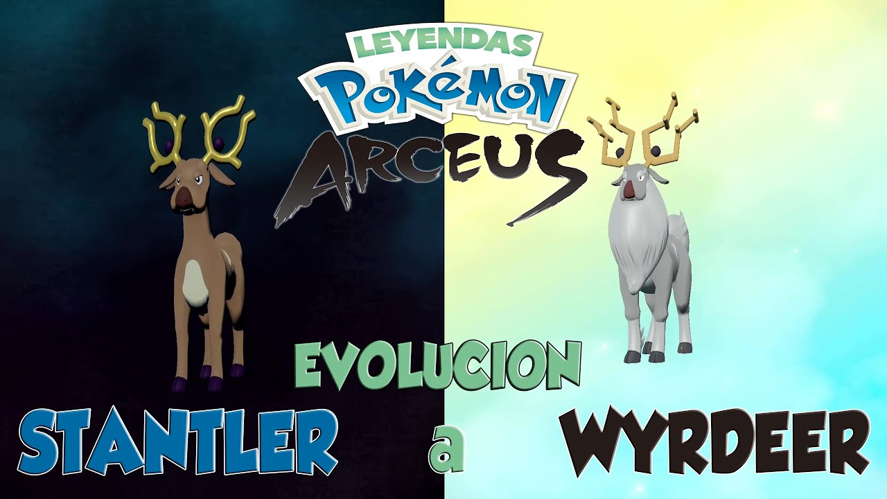 Leyendas Pokémon: Arceus - ¿Cómo evoluciona Stantler a Wyrdeer?