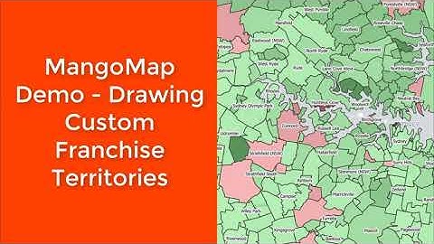 Franchise Territory Mapping Module 6: Custom Drawn Territories