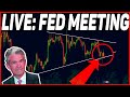 🔴LIVE FED MEETING!! MASSIVE BITCOIN DUMP INCOMING?!?!? [live trading]