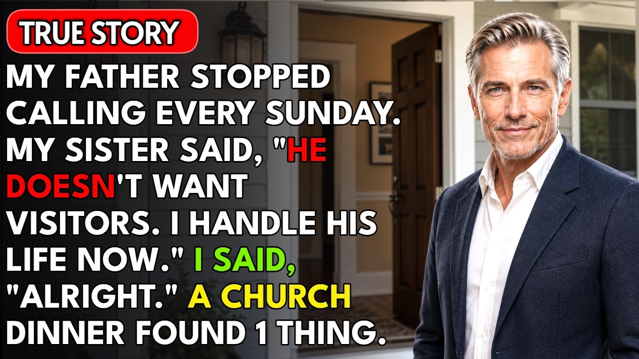 My 82-year-old father vanished without a trace. I spent weeks searching, terrified. Then he showed up at his own house, refusing to see me, claiming he was fine. But I knew something was wrong....