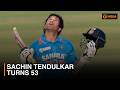 Sachin Tendulkar Turns 53 | Iconic moments &amp; records of the cricket legend