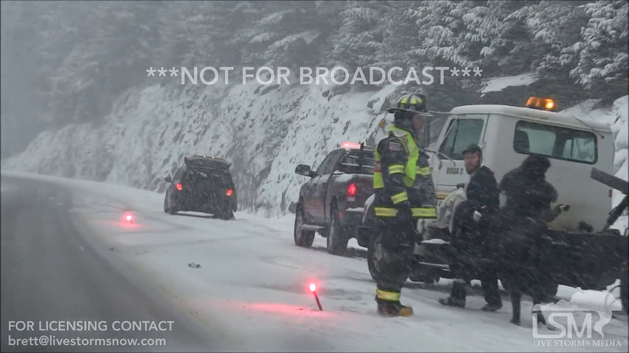 2418 Glens Falls, New York Heavy Snow Dangerous Commute YouTube