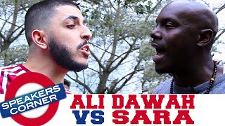 Sara Vs Ali Dawah U0026 Br Muhammad  What Do You Believe In  Speakers Corner