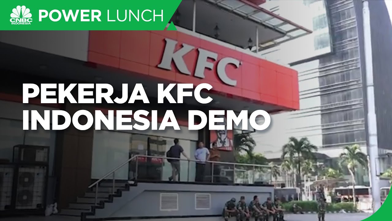 Pekerja KFC Indonesia Gelar Aksi Demonstrasi - YouTube