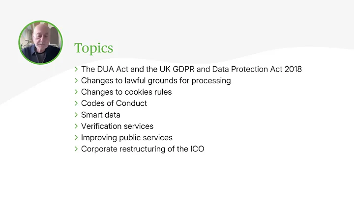 Data (Use and Access) Act 2025 - An Introduction - Webinar