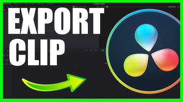 How to Export Single Clip - Davinci Resolve 16!