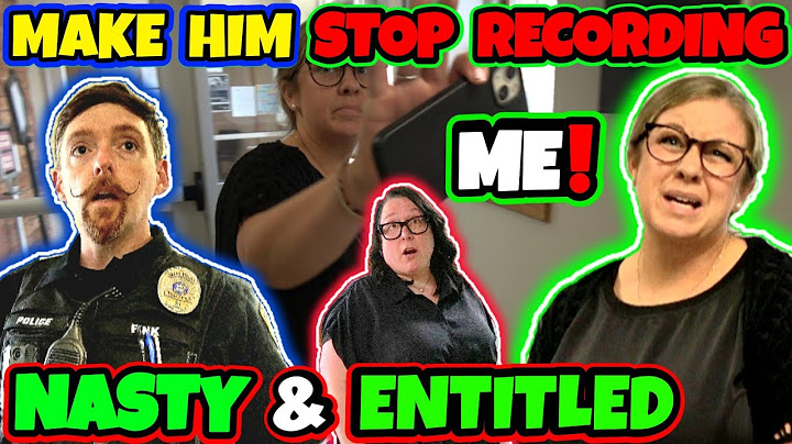 💥Make Him Stop RECORDING Me! PUT the Camera DOWN! ☆NASTY & ENTITLED☆