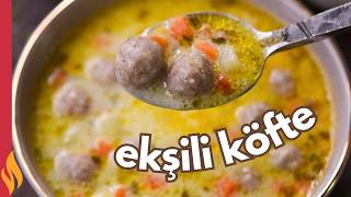 İftara Özel Çorba Tarifi 😋 Ekşili Köfte Çorbası