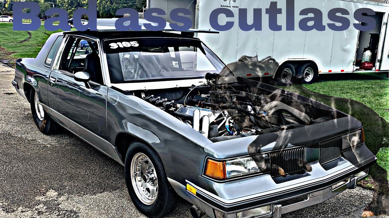 Drag racing G Body Oldsmobile!!! gbody Dragracer YouTube