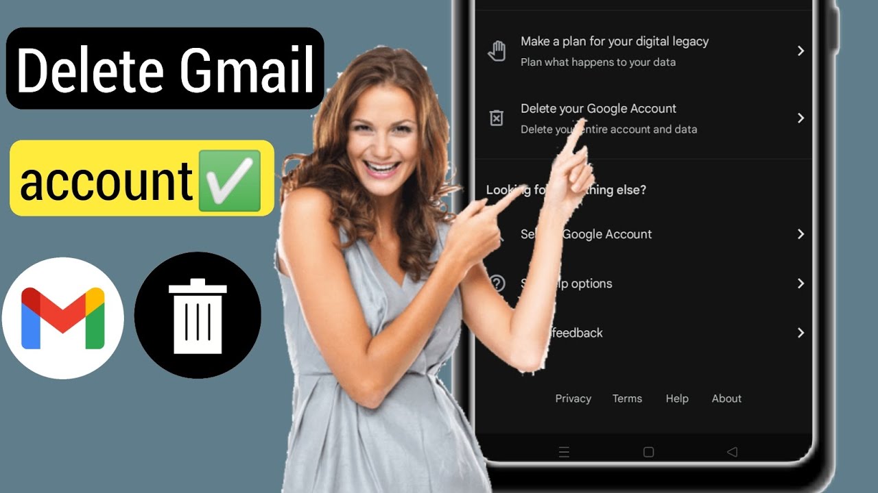 How to Delete Gmail Account | Delete Google Account permanently - YouTube