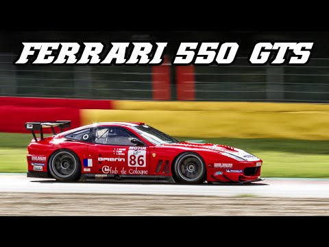 ferrari-550-gts-maranello-gt1---fly-by's-&-downshifts-(spa-2018)