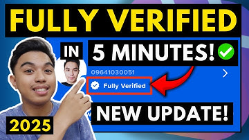 GCASH FULLY VERIFIED IN 5 MINUTES! HOW TO FULLY VERIFY GCASH ACCOUNT 2025? l GCASH NEW UPDATE 2025