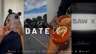 DATE NIGHT VLOG: FESTIVAL, MOVIES, DINNER &amp; MORE!