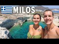 Greek paradise island milos 