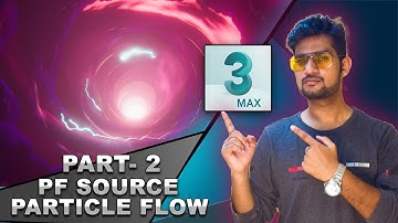 3ds max particle system tutorial part-2 of 6 (HINDI) || Tutomator || Praveer Das ||