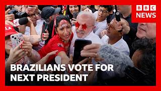 Brazilians vote to choose next president in election run-off | BBC News