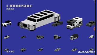 Driving a blocky car to escape the police on smashy roads screenshot 2