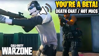 FUNNY Warzone Death Chat Rage Reactions on Rebirth Island! 😂 (HOT MIC #4)