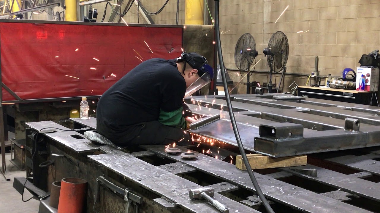 Titan Steel Trench Box by Kundel Industries Getting a Dog House Cut Out - YouTube