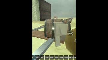 Wolf flying glitch with barrel and a wolf 🔥🔥(Not patched yet) #deadrails #shorts #roblox #subscribe