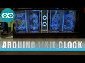 Arduino digital clock LIXIE display