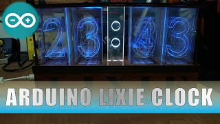 Arduino digital clock LIXIE display screenshot 5