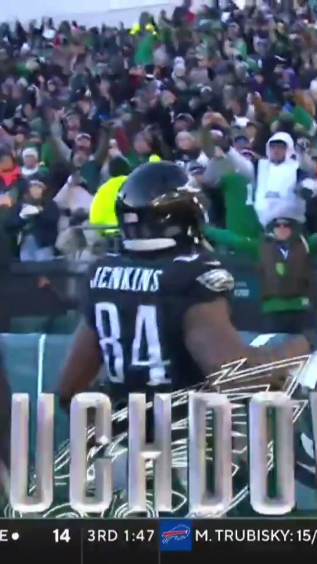 Tanner McKee to EJ Jenkins for his FIRST NFL TD, Eagles up, 17-3. ?? Eagles vs Giants Highlights