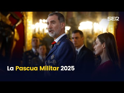 Los reyes, la princesa Leonor y Sánchez participan en la Pascua Militar (06/01/2025)