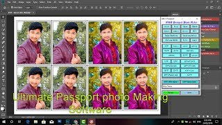 all in 1 Passport Photo Making software Free Download. screenshot 4