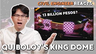Pinakaambisyosong Indoor Arena Sa Pilipinas  Quiboloys Kjc King Dome  Civil Engineer Reacts