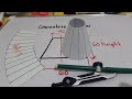 CONCENTRIC REDUCER/CONE Lay-out/Transition/Patern/conical/Paano pag layout ng Cone