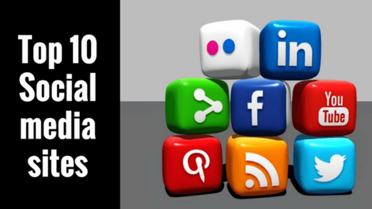 Social Media sites. Top social sites. Social networking Top 10. Net Top.