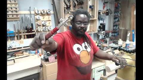 Using the Robert Sorby Spiralling/Texturing Tools